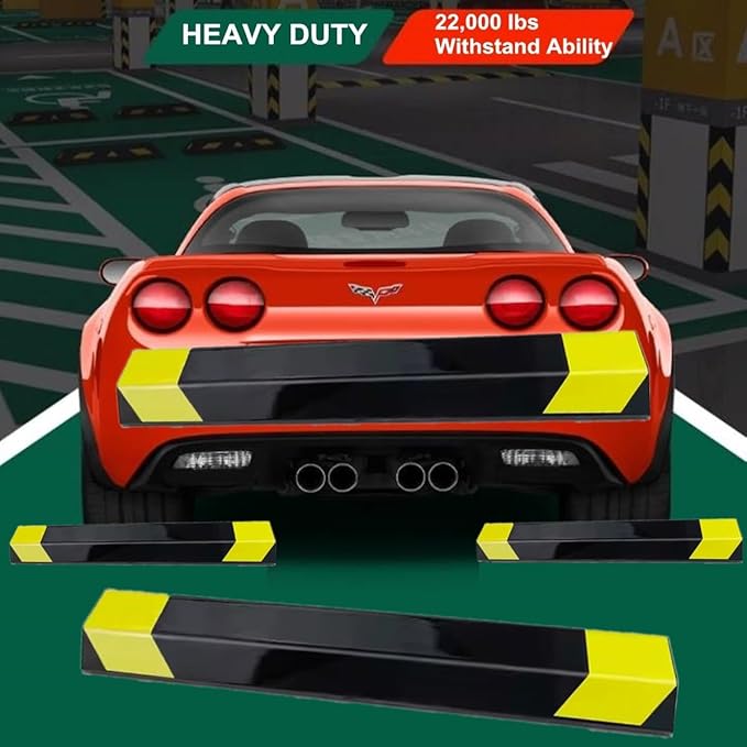 1 Pack 16" Parking Aid for Garage Heavy Duty, Car Parking Stopper for Garage 2 - Image 4