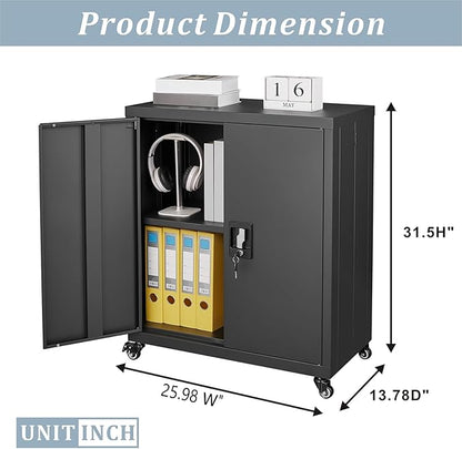 LUCYPAL Metal Storage Cabinet - Image 2