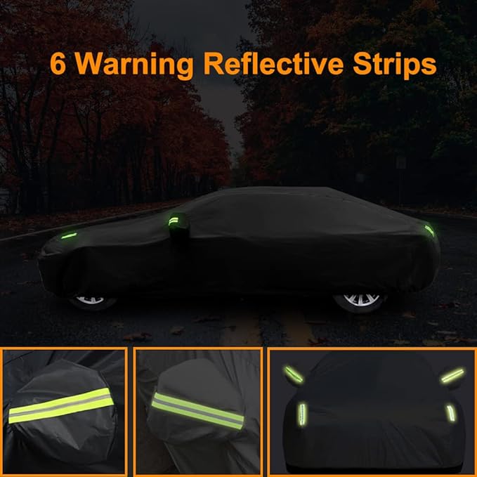 Car Cover Compatible with BMW X5 X5M X6 X6M, Custom Waterproof All Weather Car - Image 5