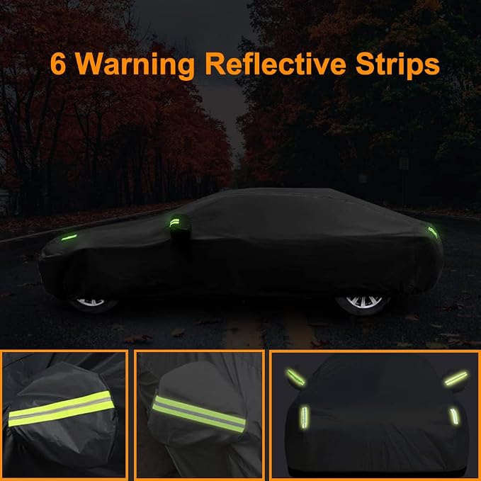 Heavy Duty Waterproof Car Cover Compatible - Image 4