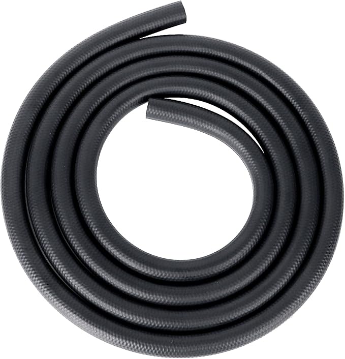 LokoCar Rubber Fuel Hose Line Push Lock 1/4" ID SAE 30R7 NBR 10ft 300PSI Black by GetToKnowEachOther