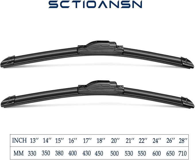 3 Wipers Set for Honda CR-V CRV 2012 2013 2014 2015 2016, Windshield Wiper - Image 4
