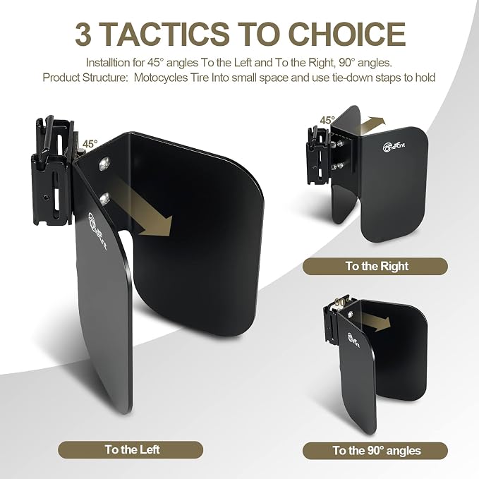 2pcs E-Track Wheel Chock & Strap Kit |E Track Motorcycle Wheel chocks - Image 3