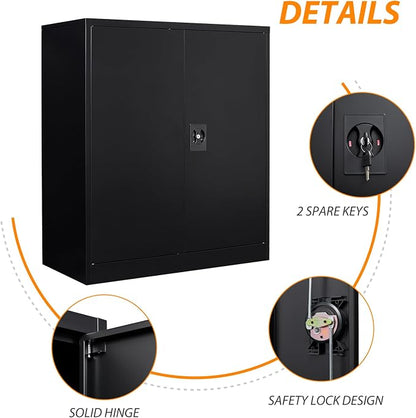 Metal Storage Cabinet, Lockable Storage Cabinet - Image 4