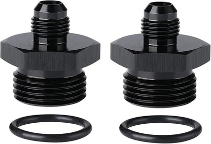 6AN Male Flare to 12AN ORB O-ring Boss Fuel Pump Rail Adapter Fitting Aluminum by Podavelle