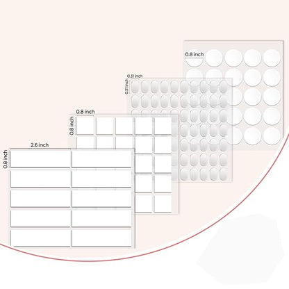 360pcs Nano Double Sided Tape for Wall 0.8" Sticky Dots Mounting Putty Two - Image 2