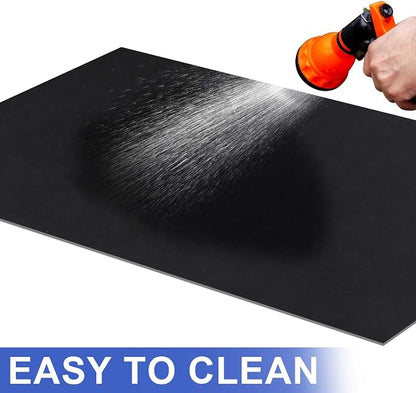 Motorcycle Mat 78 x 31 Inch Garage Floor Rug Washable Parking Mats - Image 6