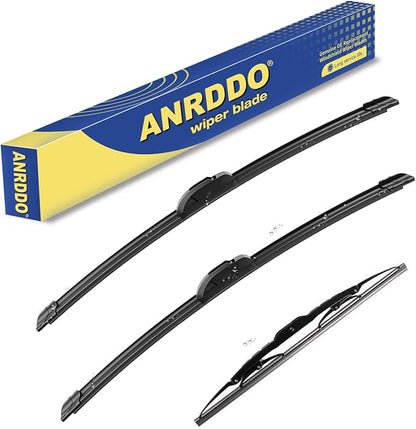 3 Wipers Factory Replacement For 2007 2006 2005 2004 2003 2002 2001 Toyota by ANRDDO