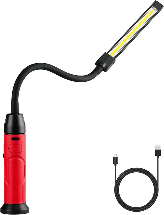 Rechargeable Work Light Magnetic, 800LM LED Work Light by SNUFF