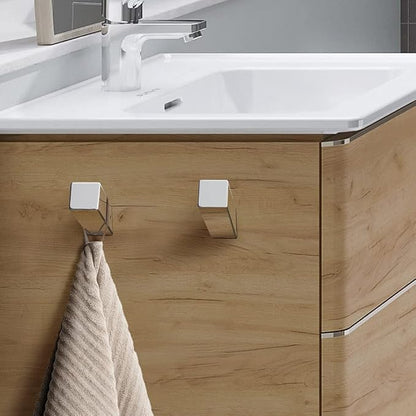 NINETREX Towel Hooks Chrome SUS 304 Stainless Steel 4 Pack Heavy Duty Modern - Image 3