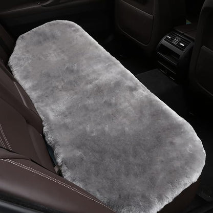 Fluffy Genuine Sheepskin Car Back Seat Cover by OGLAND