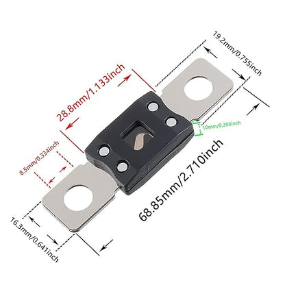 300A MEGA High Current Fuse - 300 Amp Bolt-on Fuse - Image 2