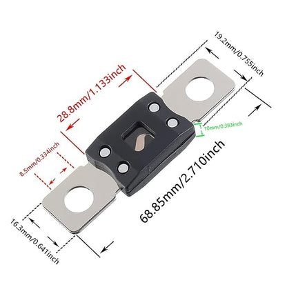 450A MEGA High Current Fuse - 450 Amp Bolt-on Fuse - Image 2