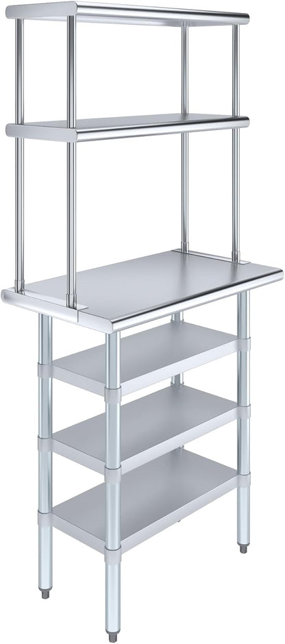Amgood 18" x 30" Stainless Steel Work Table by AmGood
