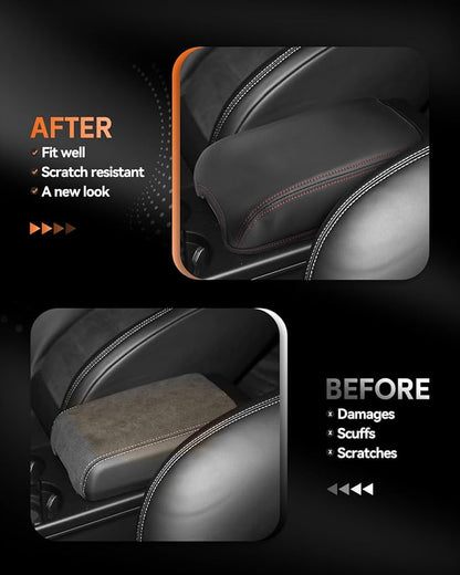CDEFG for 2015-2025 Porsche Macan Center Console Cover Armrest Cover for Macan - Image 3