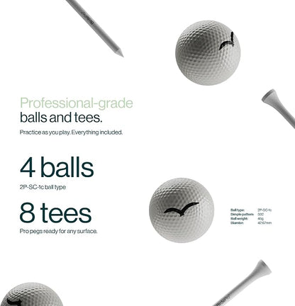 BirdiePro® - American Pro Golf Practice Net – 10x7ft Heavy Duty Golf Hitting - Image 7