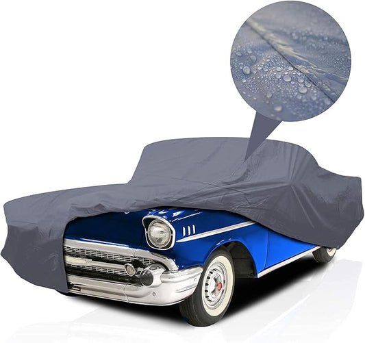 Supreme Full Car Cover – for Pontiac Chieftain 1955-1958 2nd Gen Sedan 4-Door by CARDIZ