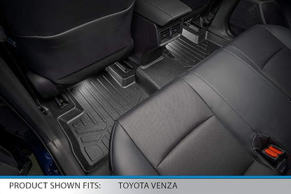 SMARTLINER Custom Fit All Weather 2 Row Floor Mats Liner Set Compatible - Image 4