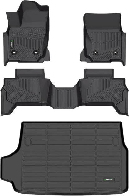 ANBINGO®Floor Mats Fit for Toyota 4Runner 2025 & Cargo Liner All Weather Mats by ANBINGO