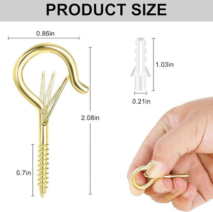 12 PCS Q-Hanger Hooks, Screw Hooks - Image 5
