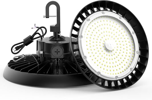 High Bay Lights LED UFO Light 240W LED Shop Lights 6000K IP65 Commercial Bay by AIKVSXER