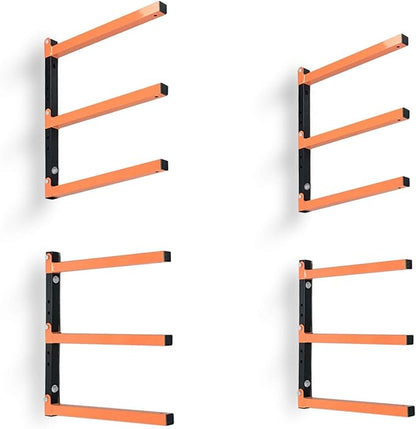 Homydom Garage Shelving Wood Rack, Lumber Storage Rack Wood Organizer Wall by Homydom
