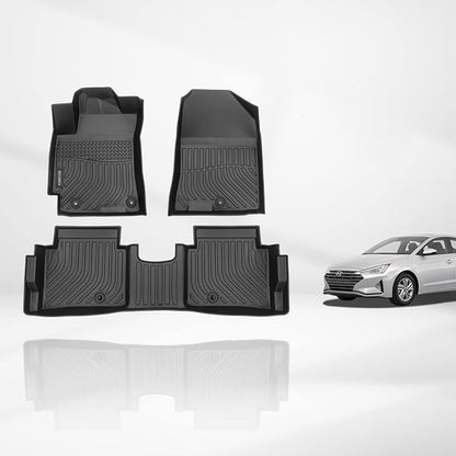 KELCSEECS® Floor Mats Custom for Hyundai Elantra 2020 2019 2018 2017 All by KELCSEECS