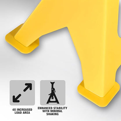 YELLOW JACKET Car Jack Stands 3 Ton - Image 4