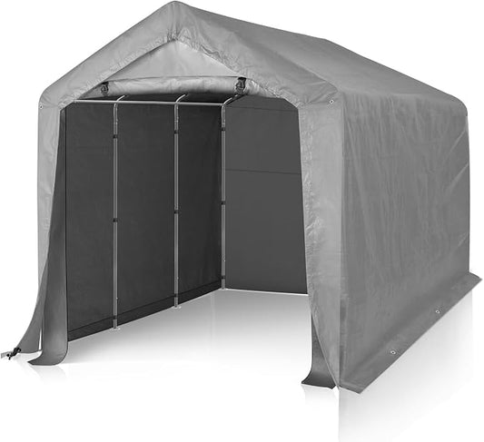 Outvita Outdoor Portable Storage Shed Tent, 8x12 ft Waterproof Carport by Outvita