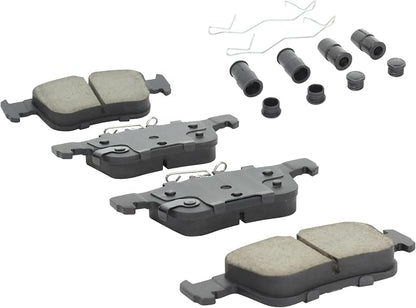 Premium Ceramic Rear Brake Pads Compatible - Image 2