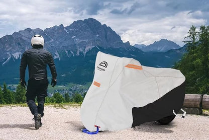 Coverado Motorcycle Cover Waterproof, All Weather Protection Outdoor Full - Image 5