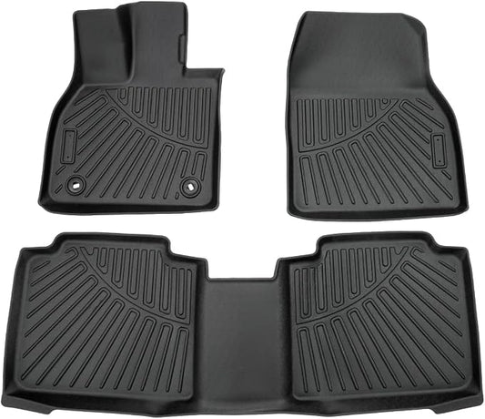 Powerty Floor Mats for Toyota BZ4X & Subaru Solterra 2023 2024 2025 Accessories by Powerty
