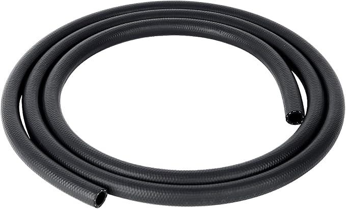 LokoCar Rubber Fuel Hose Line Push Lock 1/2" ID SAE 30R7 NBR 10ft 300PSI Black - Image 8