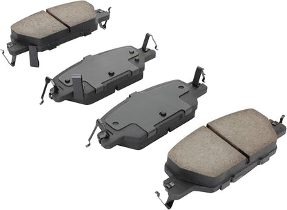 Premium Ceramic Rear Brake Pads Compatible - Image 2
