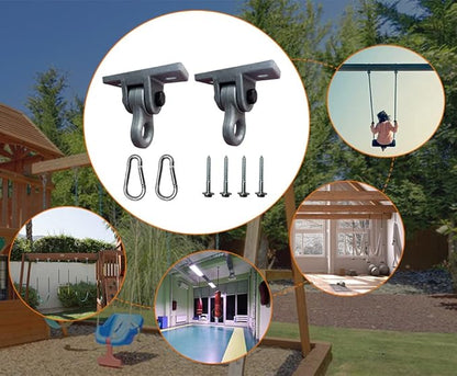 Heavy Duty Metal Color Swing Hangers Screws Bolts Included Over 5000 lb - Image 3
