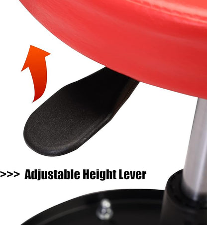 BIG RED ATRHL6201R Torin Heavy Duty Rolling Pneumatic Creeper Garage/Shop Seat: - Image 8
