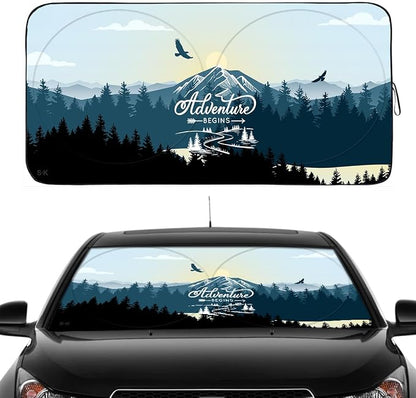 Gven Windshield Shade, Car Sun Shade by Gven