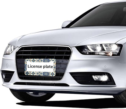 Boho Mexican Tile License Plate Frames - Image 6