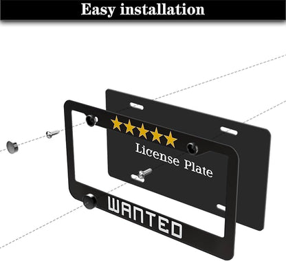 License Plate Protector Black - Image 7