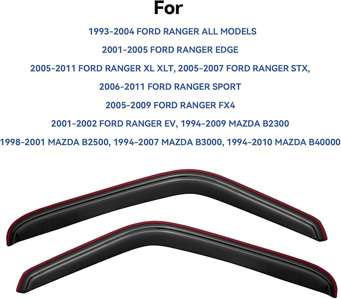 in-Channel Window Visors Rain Guards - Image 3