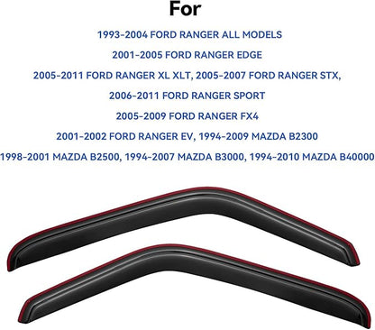 in-Channel Window Visors Rain Guards - Image 3