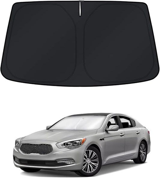 KUST Windshield Sun Shade for Kia K9/K900 2013–2018 Custom Fit Window Shade Sun by KUST