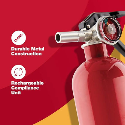 FIRST ALERT Fire Extinguisher, Garage Fire Extinguisher, Garage10 FE10GR - Image 3