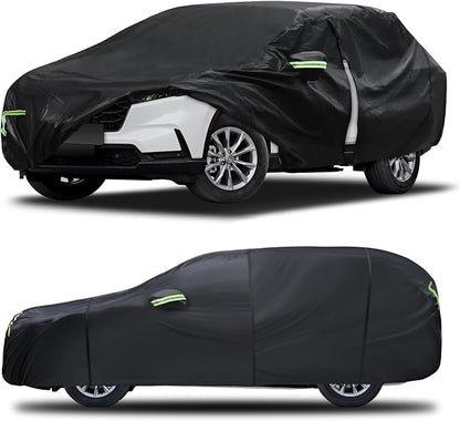 Car Cover Custom Fit for Honda CRV 1997-2025, Toyota RAV4 1996-2025, 6 Layers by Qualencey