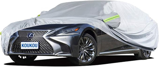 KouKou 6 Layers Car Cover Waterproof All Weather by focusonqualityservicehear