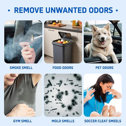 Glodway Whole Car Air Refresher Spray, Odor Eliminator Eliminates Strong - Image 7