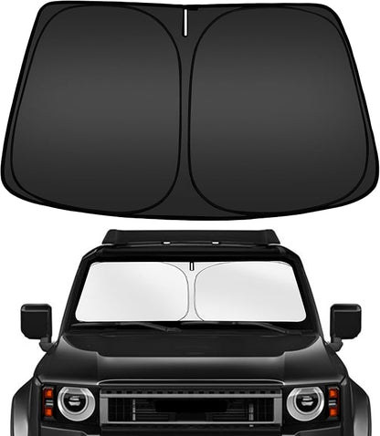 ARISMOTOR Windshield Sun Shade for Toyota Land Cruiser 2024-2025 2026, Custom by ARISMOTOR