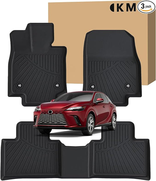 KMF Custom Fit Floor Mats for Lexus RX 2025 2024 2023 Accessories RX350 RX350h by KMF