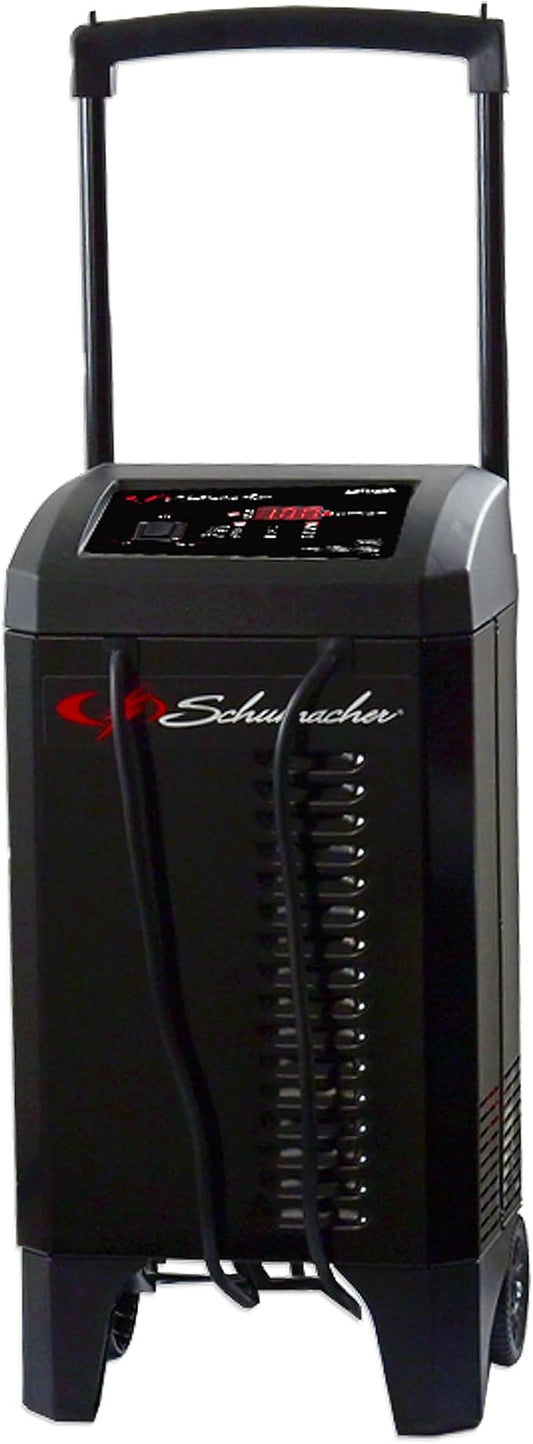 Schumacher Electric Wheeled Battery Charger and Engine Starter, Fully Automatic by SchumacherElectric