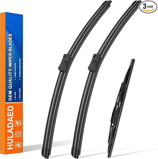 HULADAED® 26'' 14'' 10'' Windshield Wipers Replacement by HULADAED